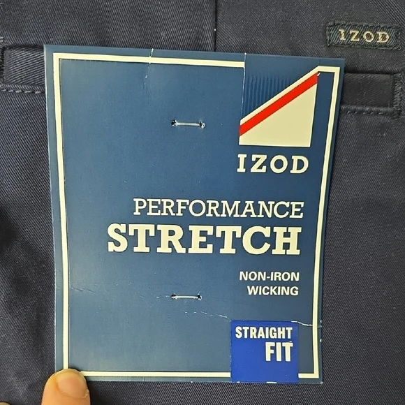 Izod Navy Dress Pants - Picture 5 of 6